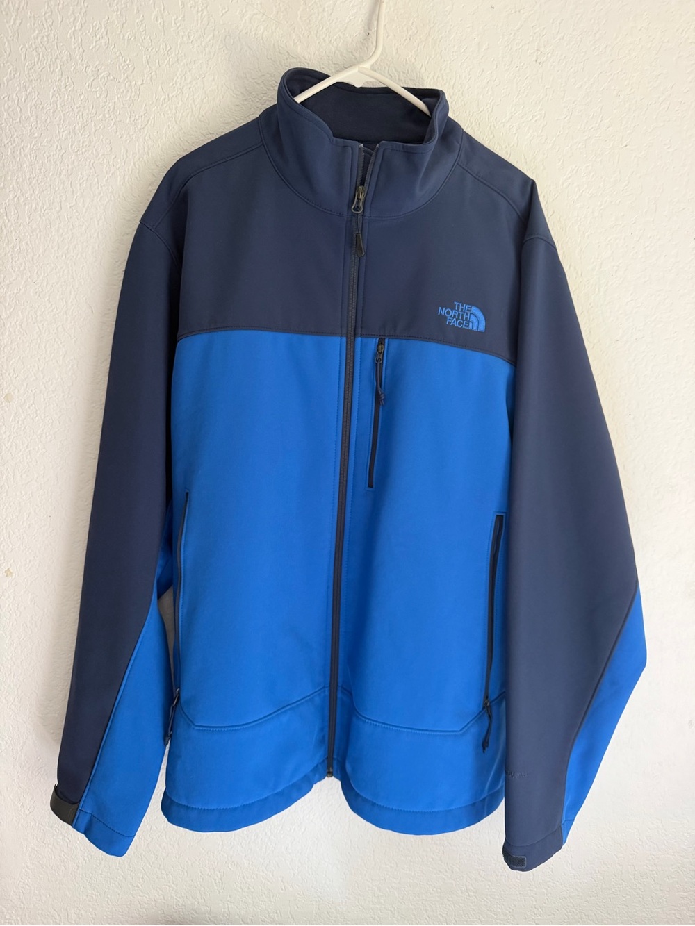 The North Face Two-Tone Blue Softshell Jacket